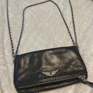 Zadig and Voltaire Rock Swing Your Wings Clutch